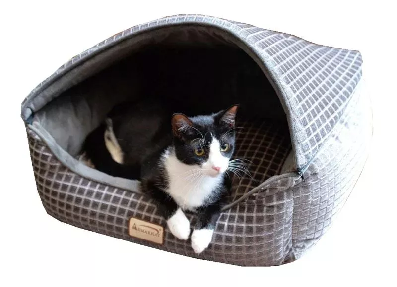Armarkat Bronze/Silver Cuddle Cave Cat Bed