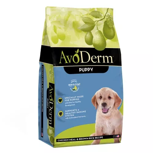 Avoderm, AvoDerm Natural Chicken Meal & Brown Rice - Dry Puppy Food, 1 Each/4.4 lb