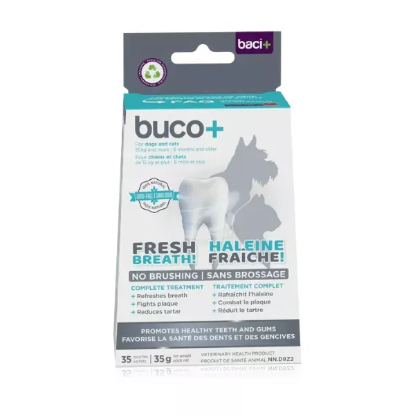 Baci+ Buco+ Dental Care for Dogs & Cats 15 kg and More