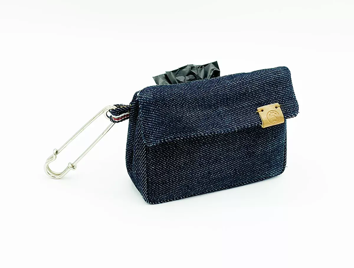 'Bailey' Waste Bag Dispenser with Card Holder