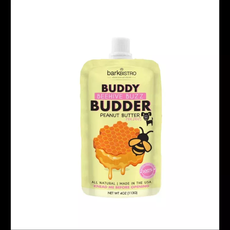 Bark Bistro Beehive Buzz Buddy Budder with Bee Pollen 4 oz