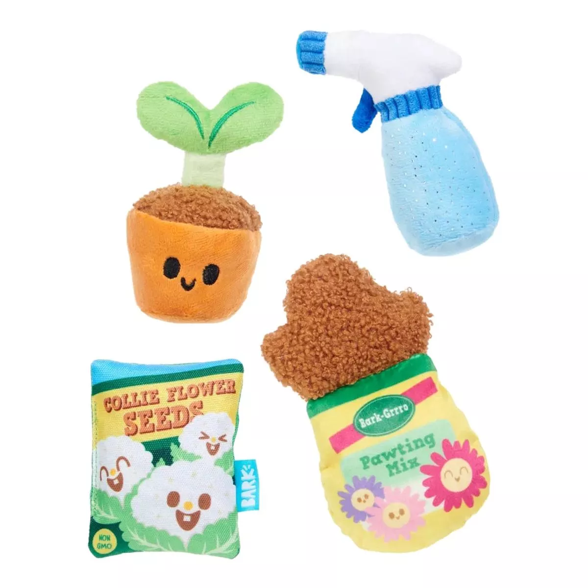 BARK Greenhouse Gang Backyard Garden Dog Toy