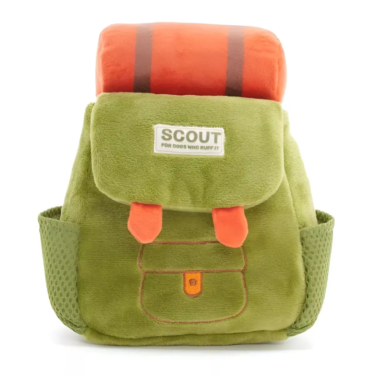 BARK Rowdy Ruckus Rucksack Grrreat Outdoors Dog Toy