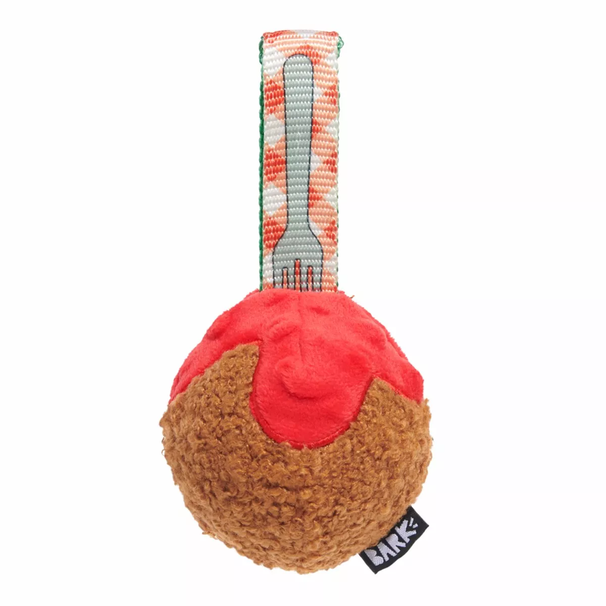 Bark A Squeaky Meat-A-Ball Dog Toy