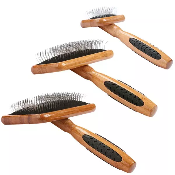 Bass Brushes Pet Groomer Earth-Friendly Bamboo Slicker Brush