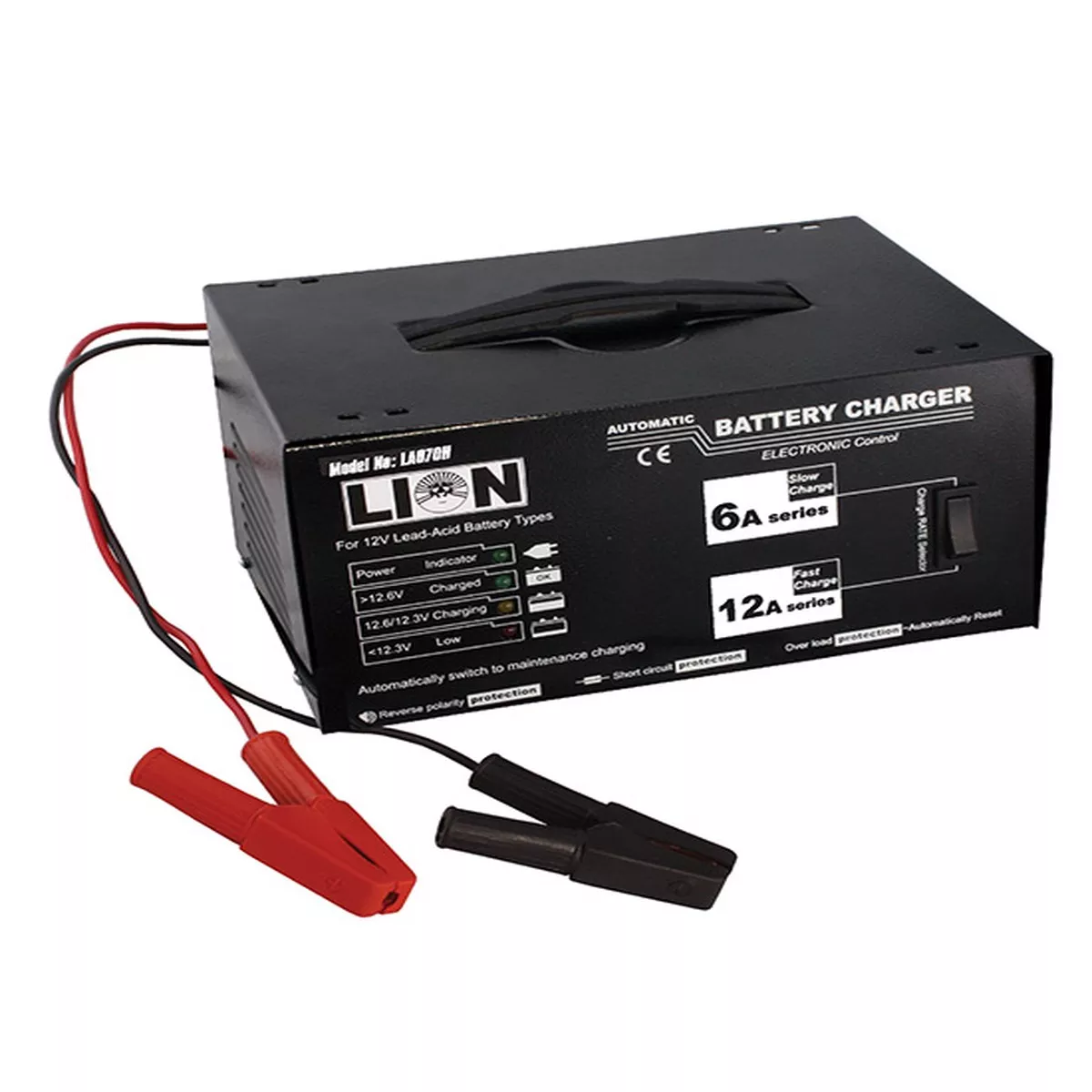 BATTERY CHARGER 12V 6A & 12A SERIES