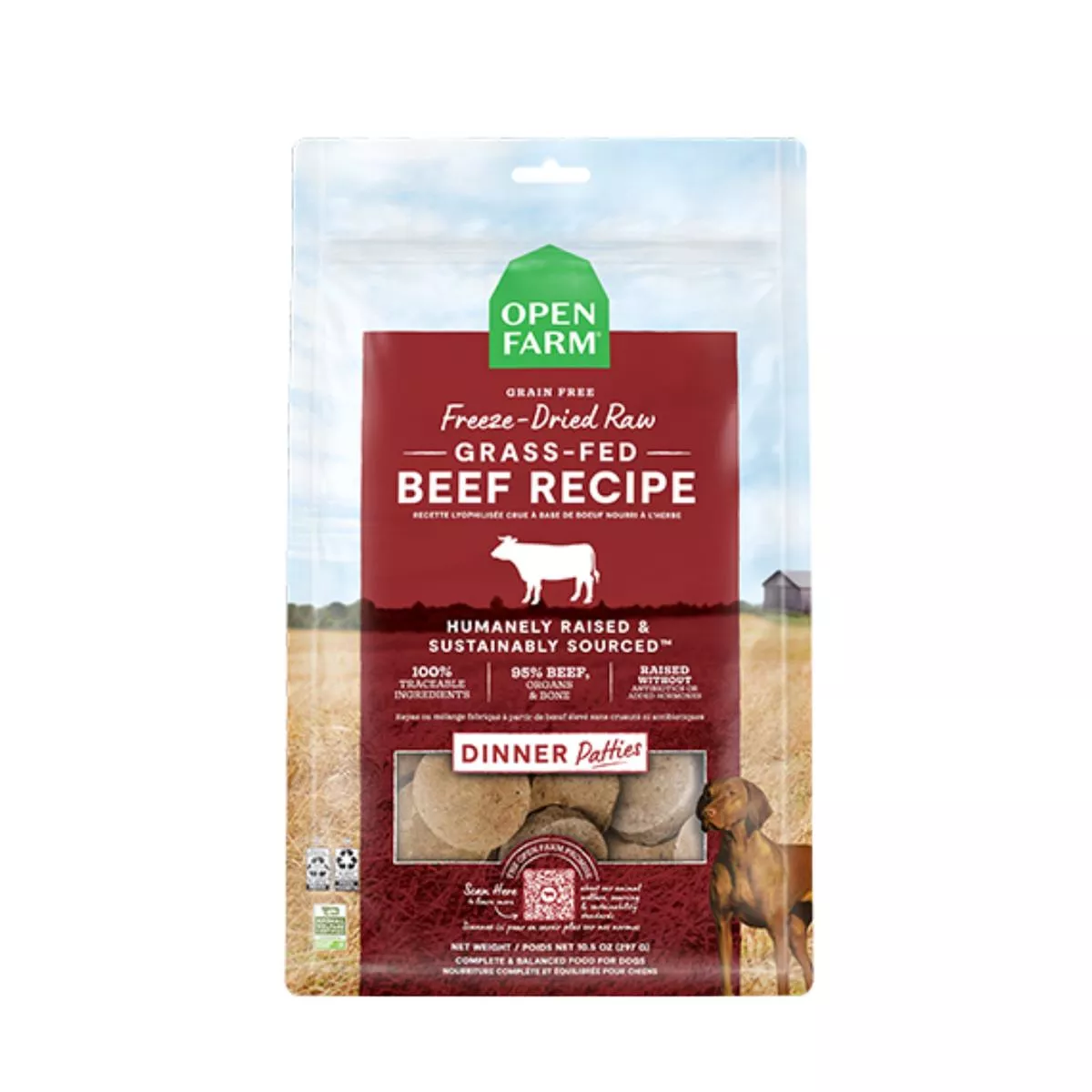 Beef Freeze Dried Raw Patties