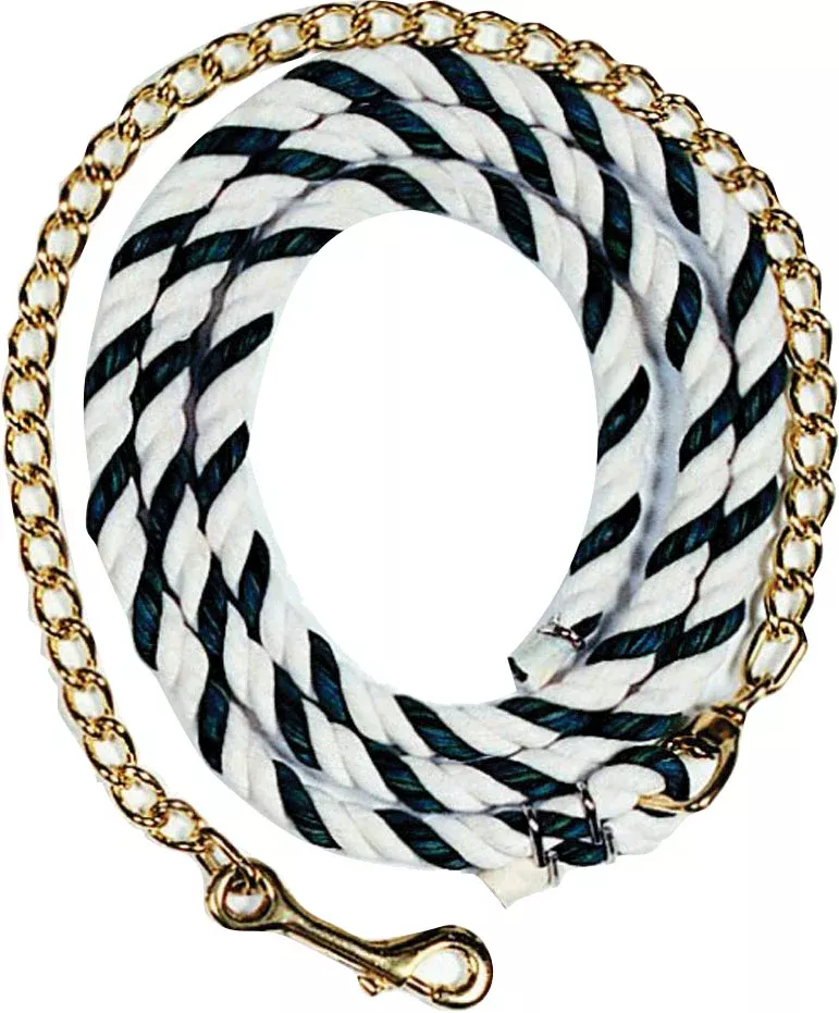 Beiler'S Cotton Lead Rope W/Chain
