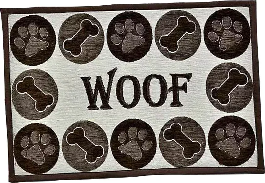 Bella Woof Chenille Fashion Mat