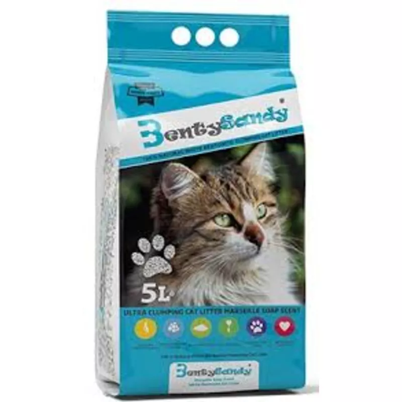 Benty Sandy Cat Litter marseille soap Clumping 20L