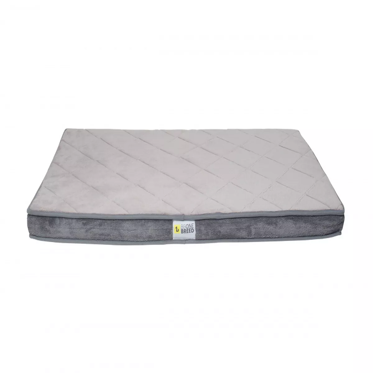 BeOneBreed Gray Diamond Pet Bed