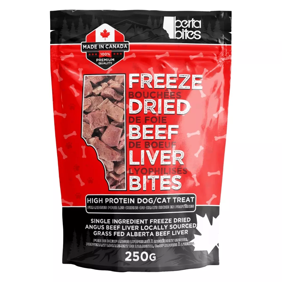 Berta Bites Freeze-Dried Pet Treats - Beef Liver Bites