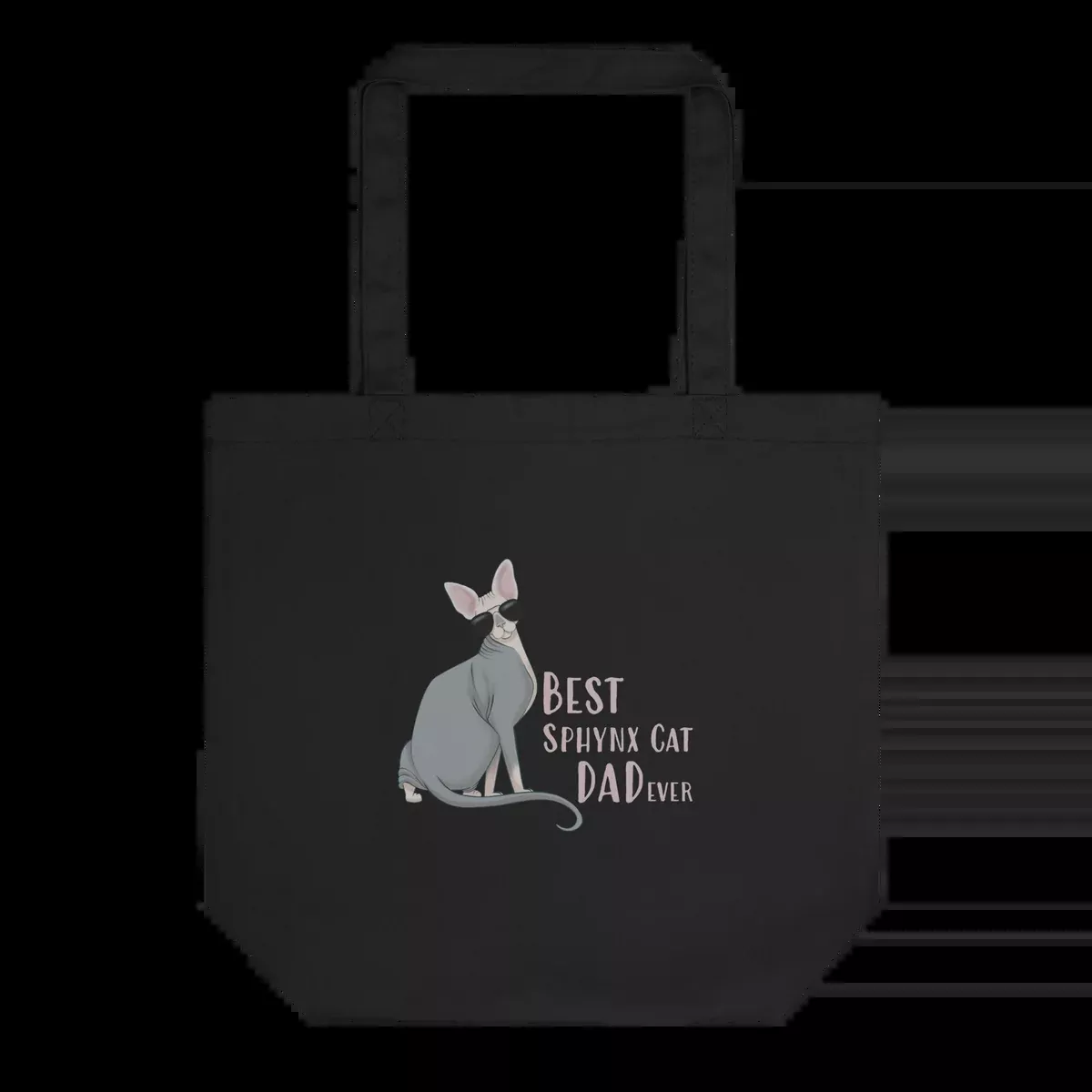 "BEST SPHYNX CAT DAD" ECO TOTE