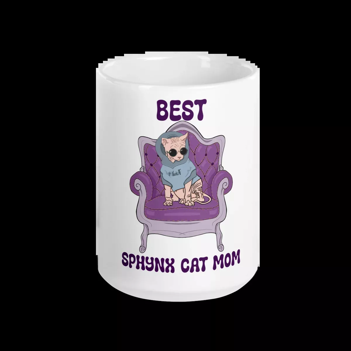 "BEST SPHYNX CAT MOM" COFFEE MUG