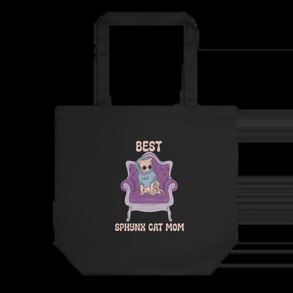 "BEST SPHYNX CAT MOM" ECO TOTE
