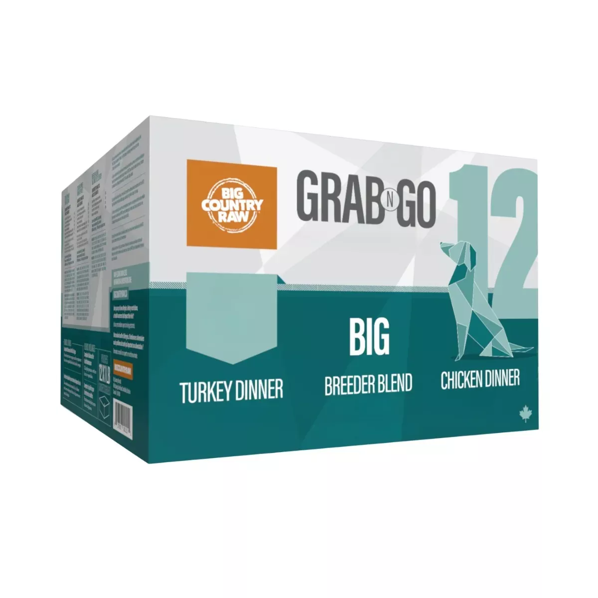 Big Country Raw Grab N Go Variety Box for Dogs - Big