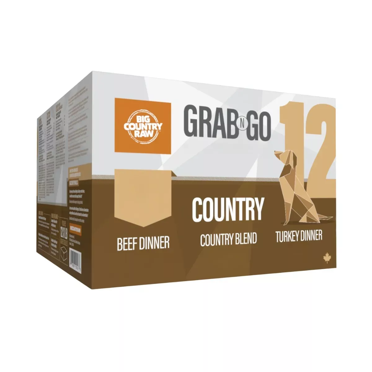 Big Country Raw Grab N Go Variety Box for Dogs - Country