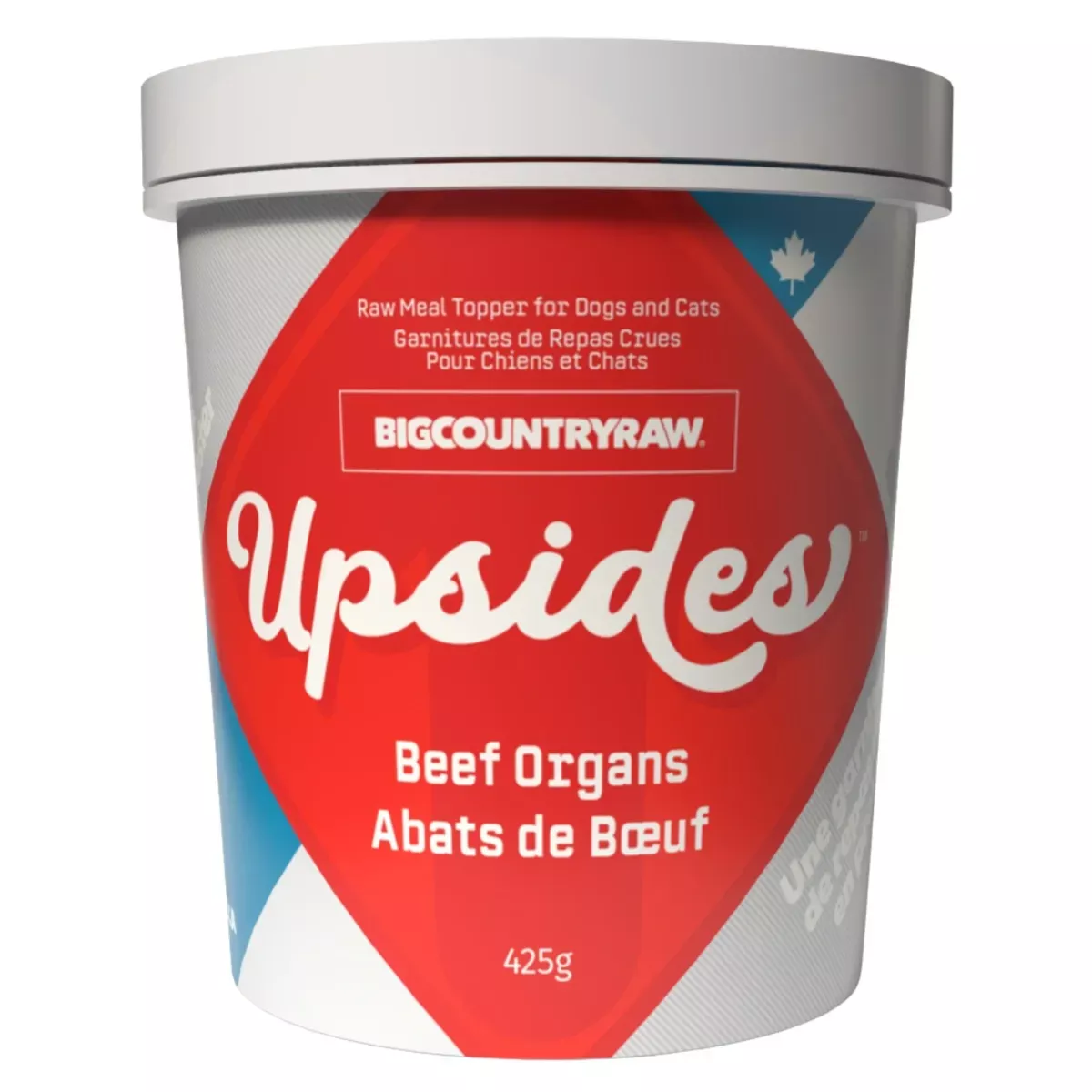 Big Country Raw Upsides Meal Toppers for Pets - Beef Organs