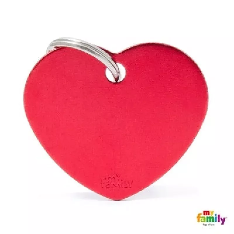 BIG HEART ALUMINUM RED