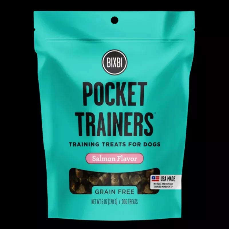 Bixbi Pocket Trainers Salmon Dog Treats 6oz