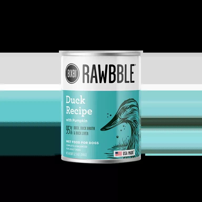 BIXBI Rawbble Wet Food for Dogs – Duck Paté Recipe