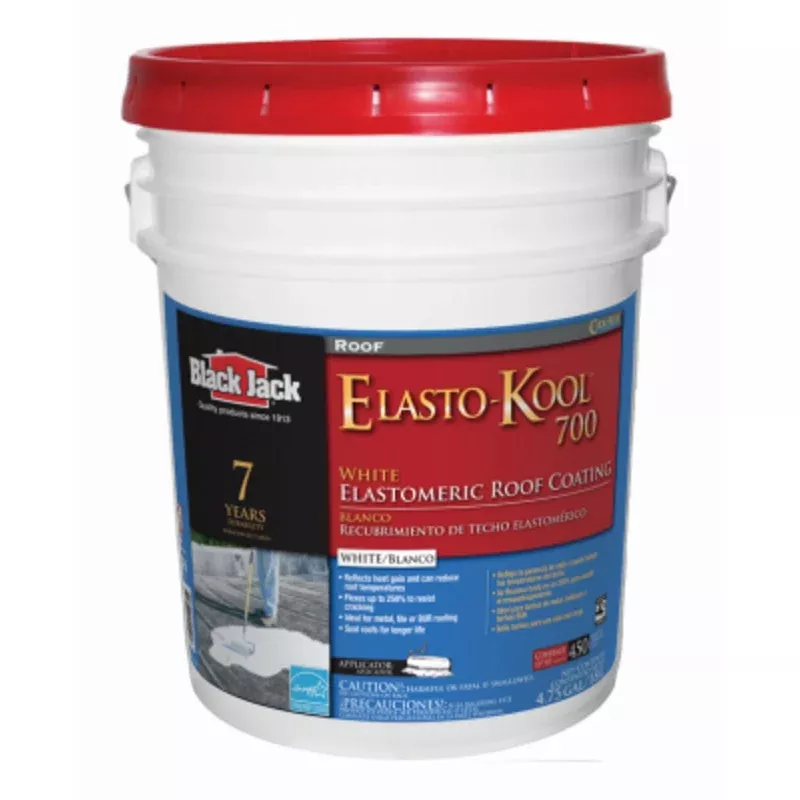 Black Jack Roof Gard 700 Elastomeric Coating, White, 4.75-Gals. – Farm Supplies, Livestock Feed, Pest Control Solutions and Essential Ranch Equipment Online
