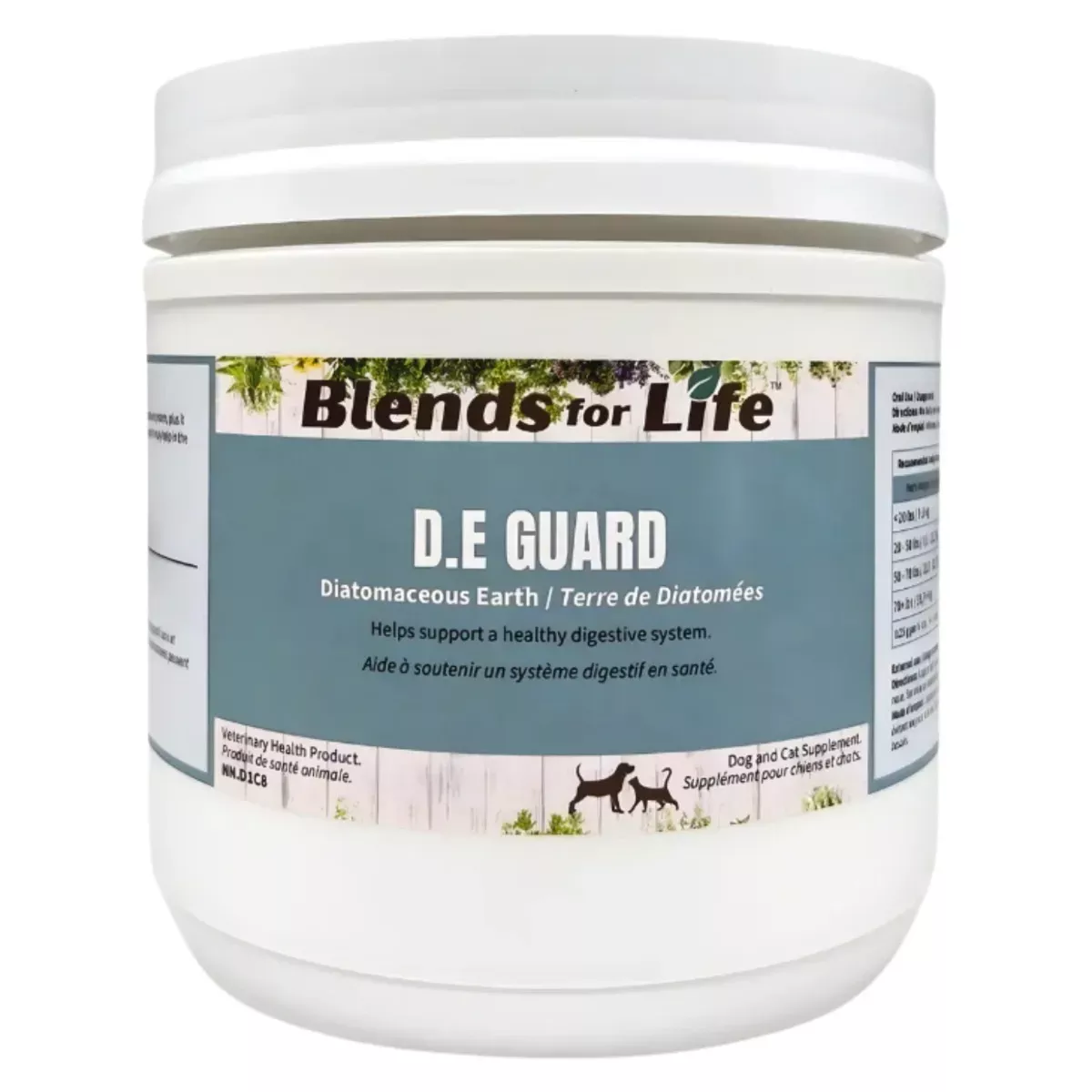 Blends for Life Supplements for Pets - D.E Guard Powder