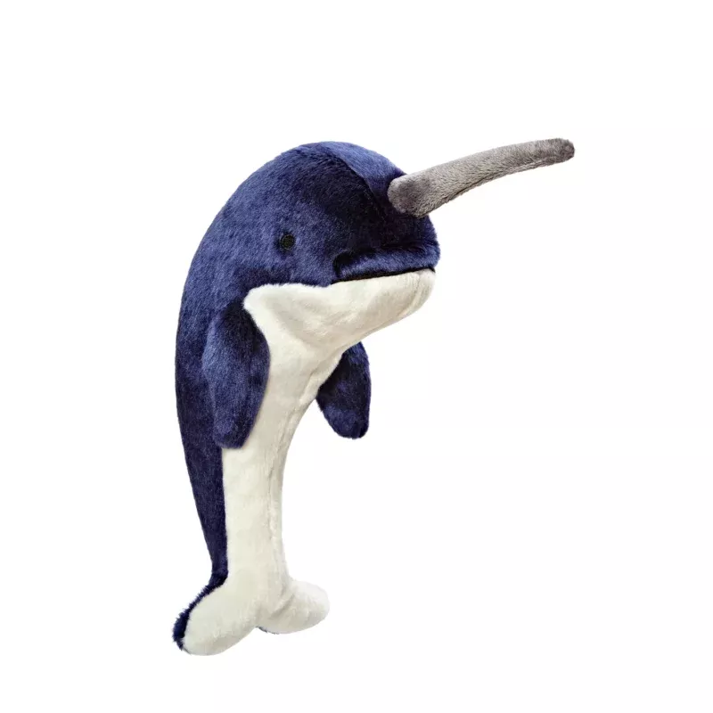 Bleu Narwhal Dog Toy