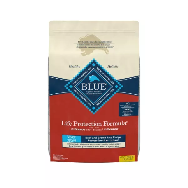 BLUE Beef & Brown Rice Large Breed Dog Food