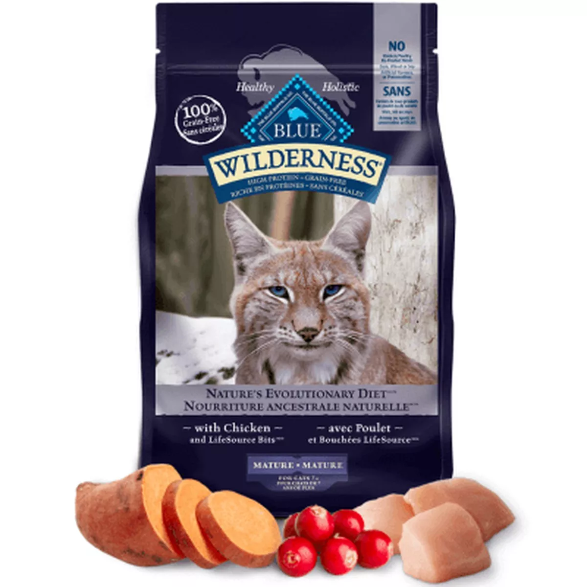 Blue Buffalo Natures Evolutionary Diet with Chicken Mature Cat Food