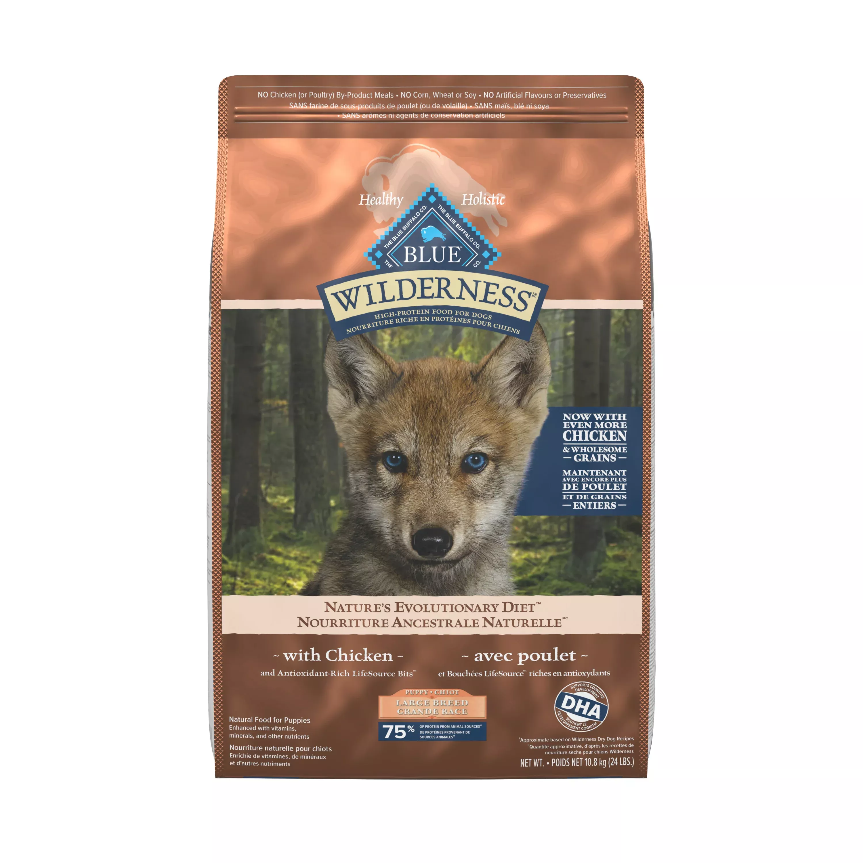 Blue Buffalo Wilderness Dog Food Large Breed Chicken Puppy