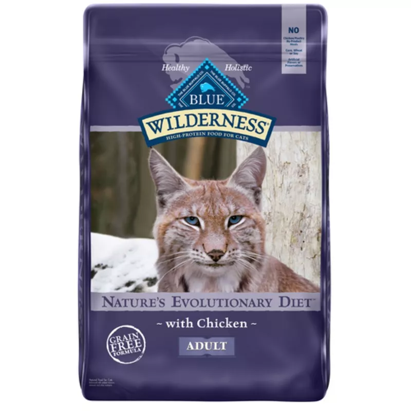 Blue Buffalo Wilderness High Protein, Natural Adult Dry Cat Food, Chicken