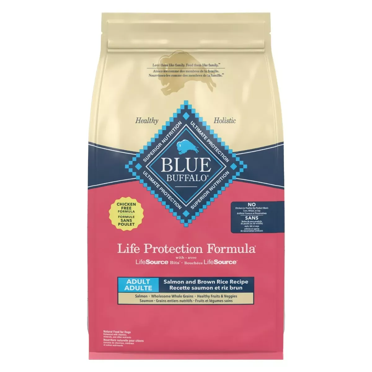 BLUE Life Protection Formula for Adult Dogs - Salmon & Brown Rice Recipe