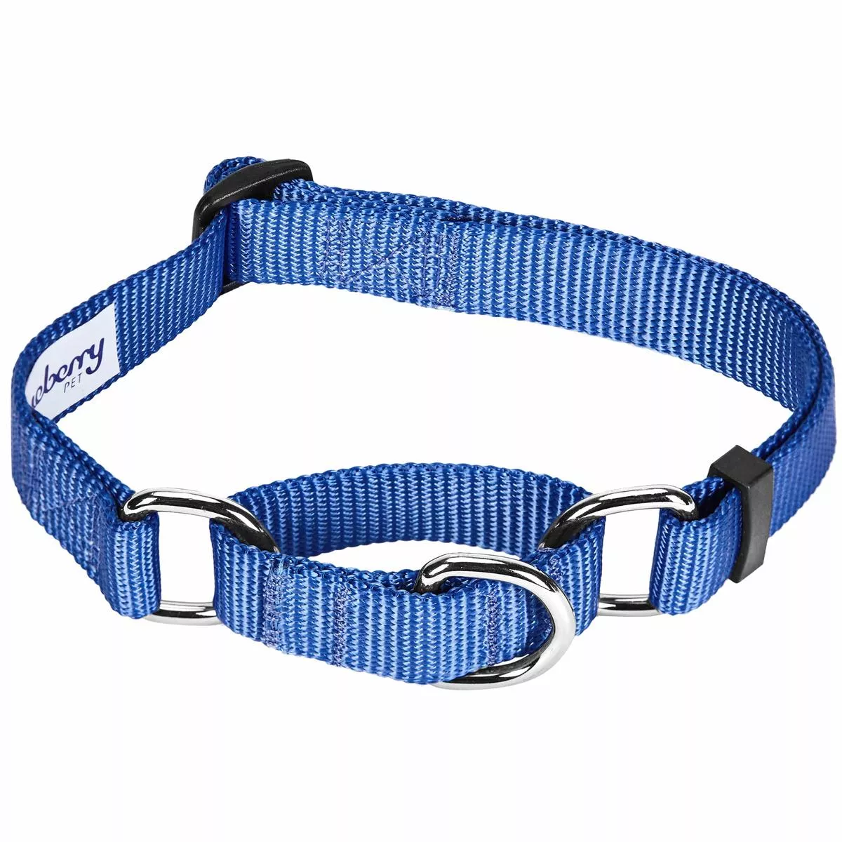 Blue Martingale Safety Training Dog Collar for Secure Fit