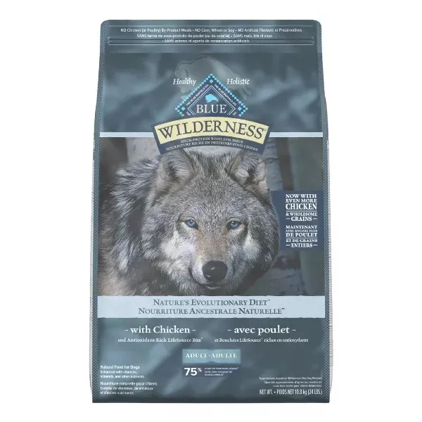BLUE Wilderness Chicken With Grains Adult Dog Food