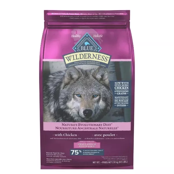 BLUE Wilderness Chicken With Grains Small Breed Adult Dog Food