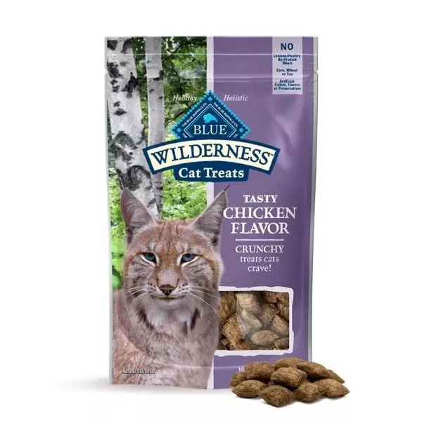 Blue Wilderness Crunchy Cat Treats - Chicken Flavour