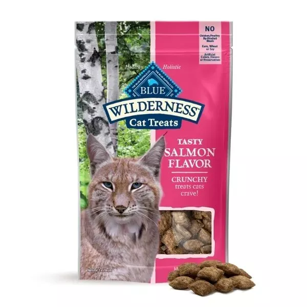 Blue Wilderness Crunchy Cat Treats - Salmon Flavour