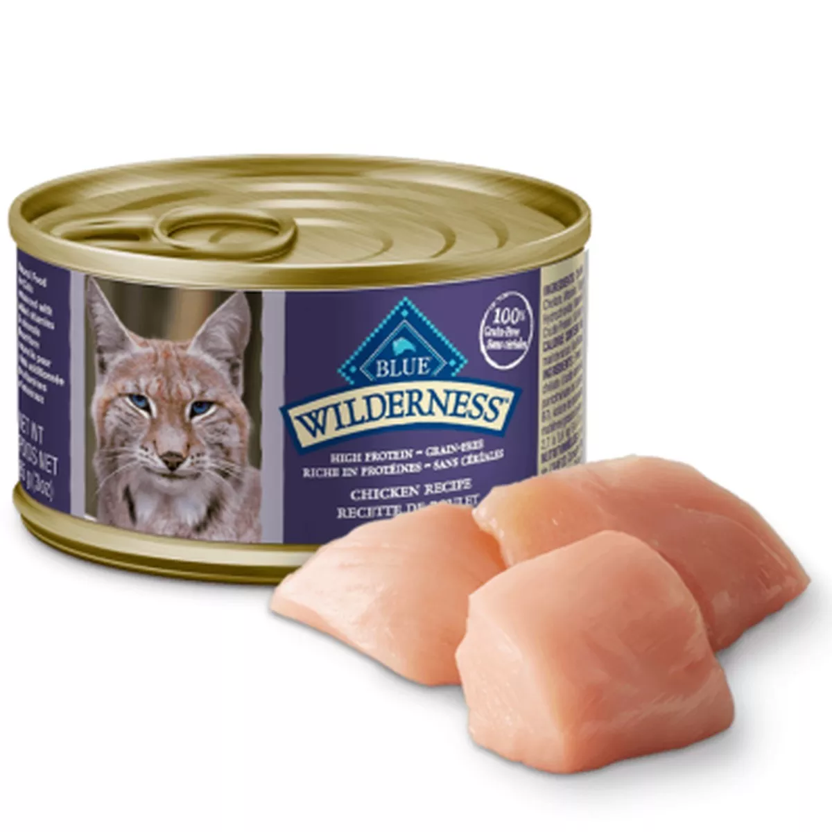 Blue Wilderness Grain Free Chicken Adult Canned Cat Food