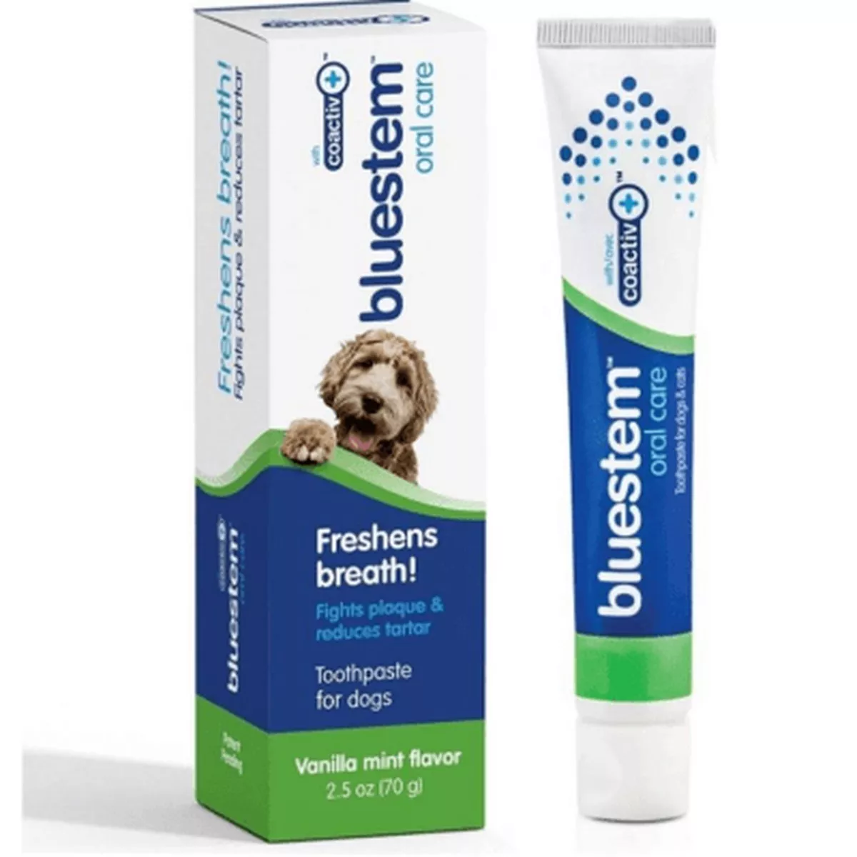 Bluestem Oral Care Vanilla Mint Flavour Toothpaste for Dogs