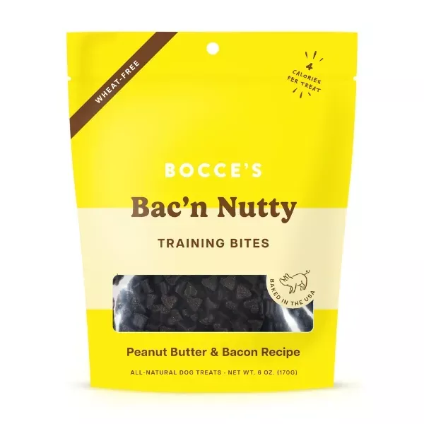 Bocce's Bakery Bac'N Nutty Training Bites for Dogs
