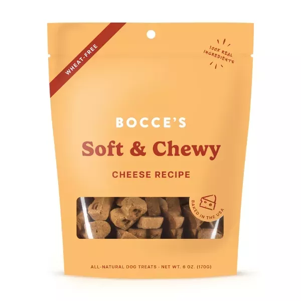 Bocce's Bakery Cheese Recipe Soft & Chewy Dog Treats