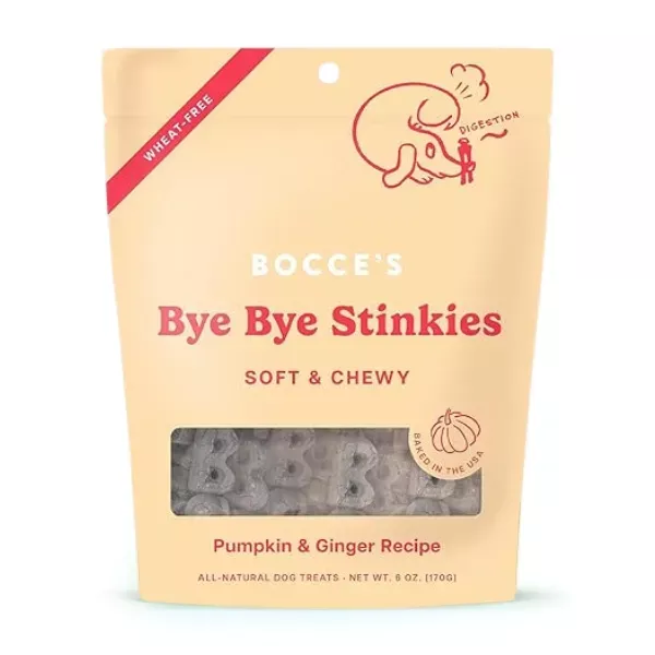 Bocce's Bakery Dailies Soft + Chewy Dog Treats - Bye Bye Stinkies