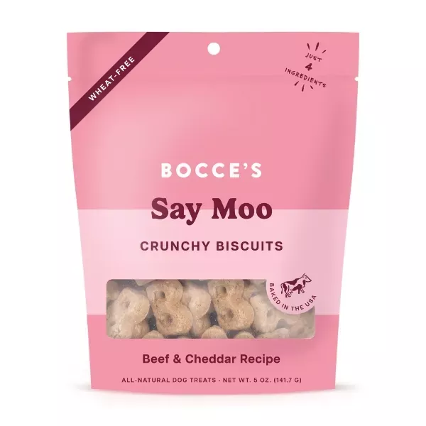 Bocce's Bakery Everyday Biscuits Say Moo Dog Treats