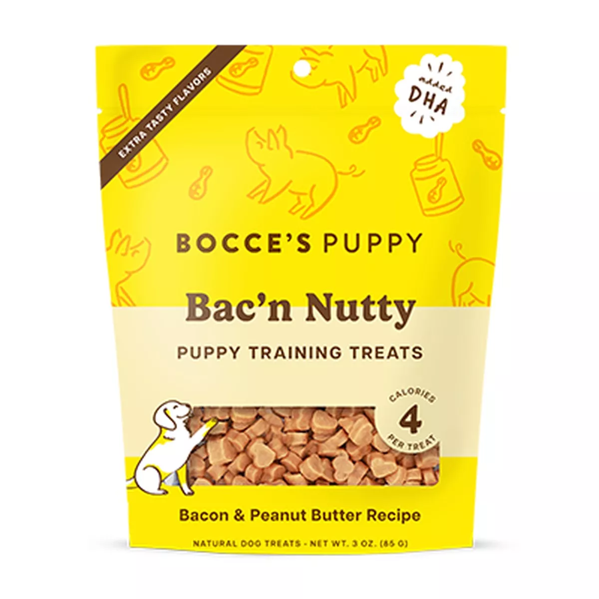 Bocces Bakery Bacn Nutty Puppy Training Treats