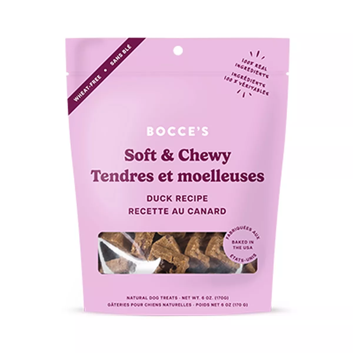 Bocces Bakery Duck Recipe Soft Dog Treats