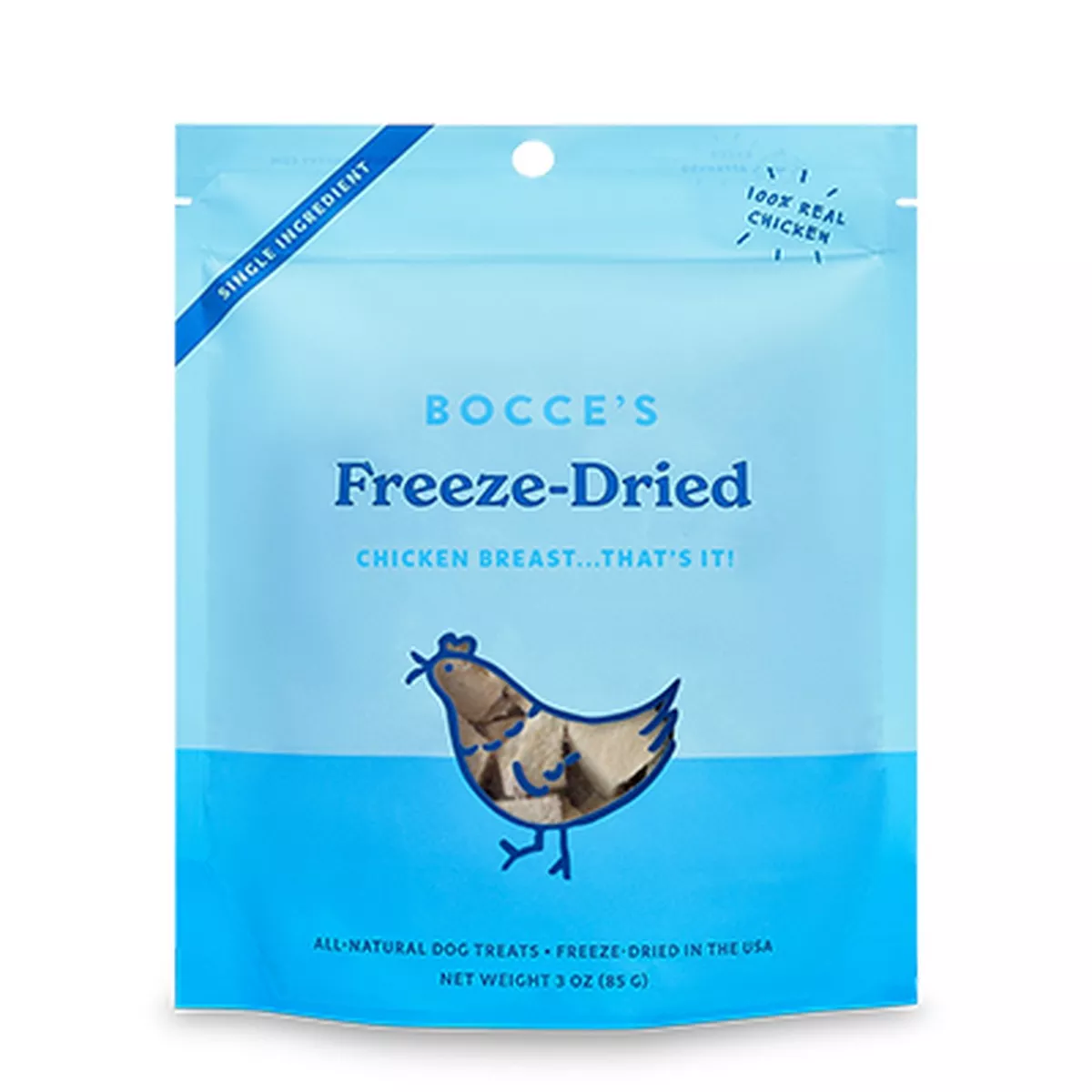 Bocces Bakery Freeze-Dried Chicken Breast Dog Treats