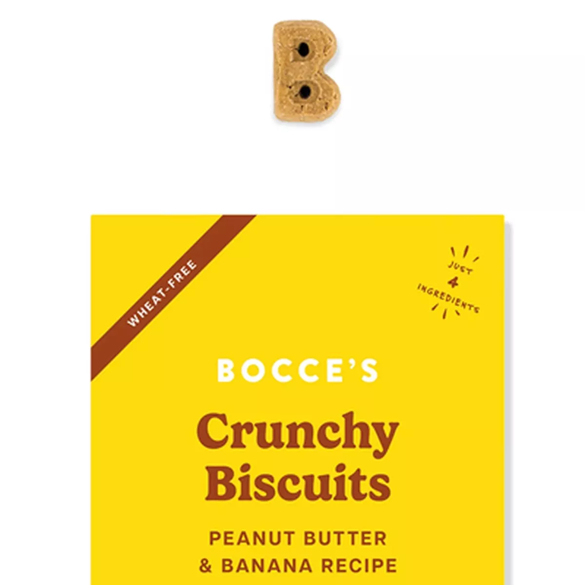 Bocces Bakery PB & Banana Recipe Crunchy Dog Treats