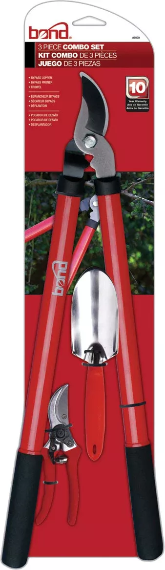 Bond Lopper-Pruner-Trowel Combo Set