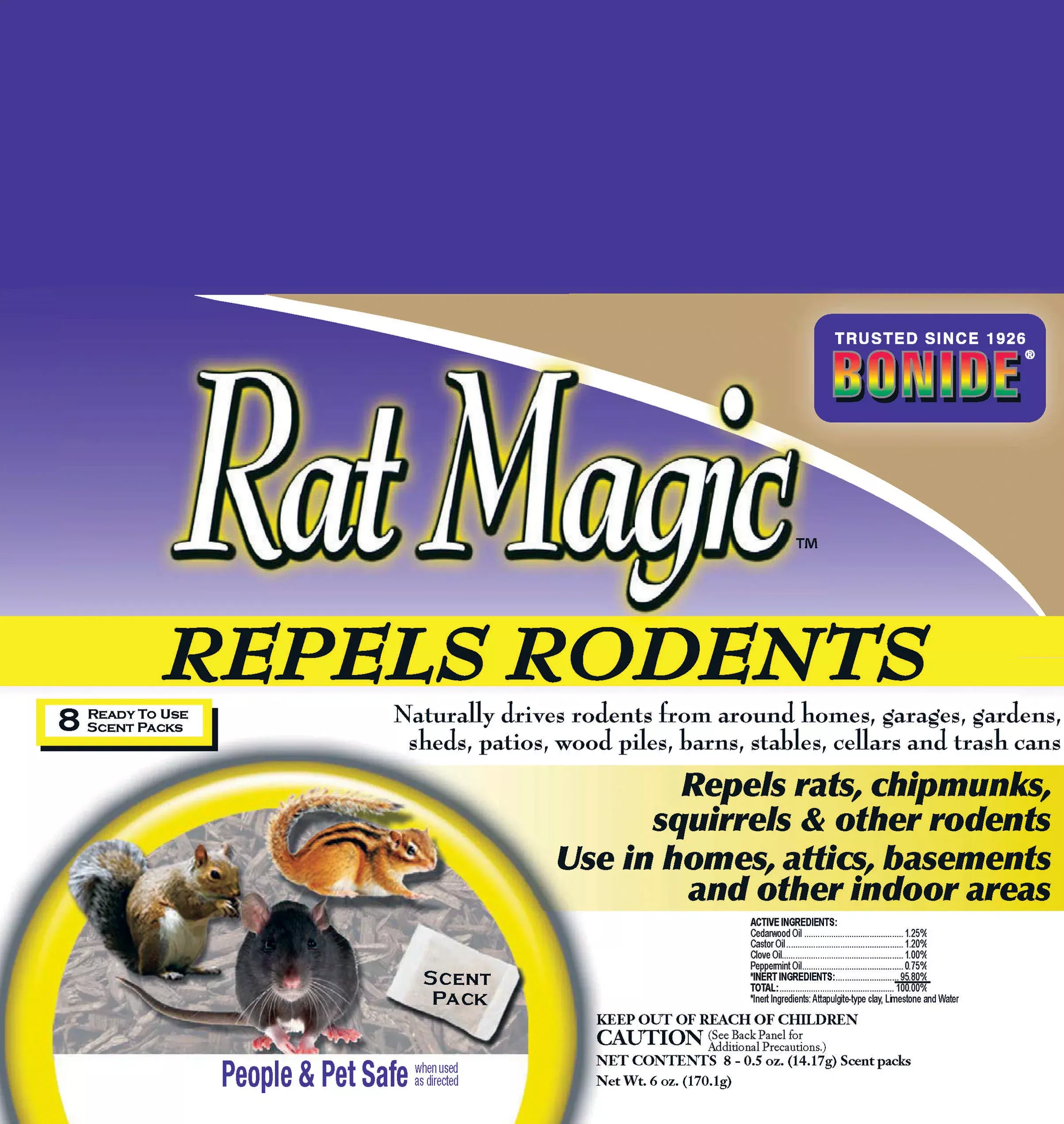 Bonide Rat Magic Scent Packs